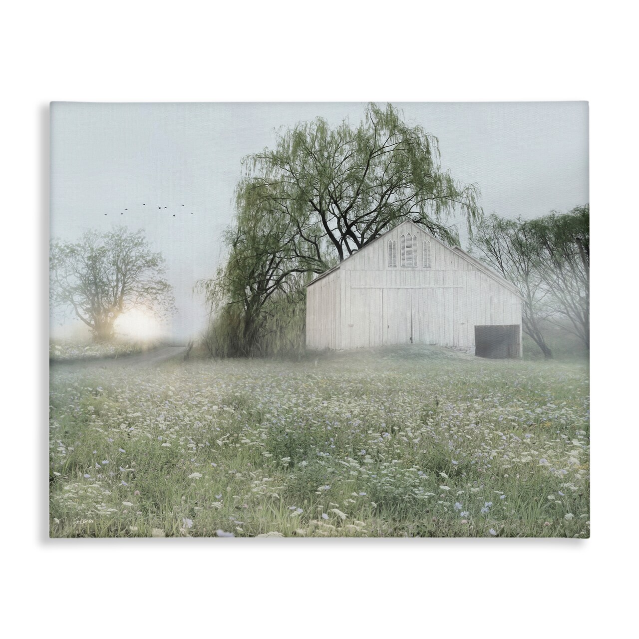 Stupell Industries Drooping Trees Meadow Canvas Wall Art Design by Lux + Me Designs